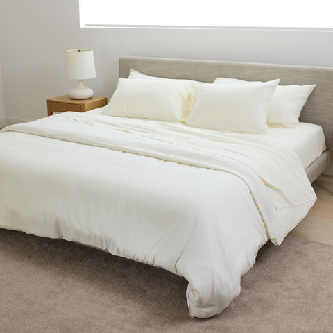 Performance Linen Blend Sheet Set - Final Sale
