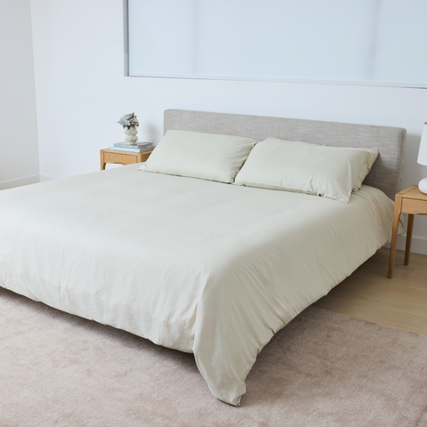 Performance Linen Duvet Cover - Final Sale