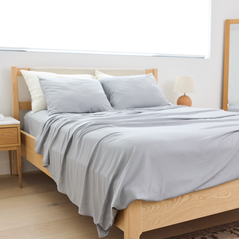 Performance Linen Blend Sheet Set - Final Sale