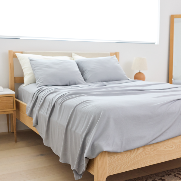 Performance Linen Blend Sheet Set - Final Sale