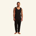 Man wearing the Slumber Cloud Essential Tank made with Outlast temperature regulation technology